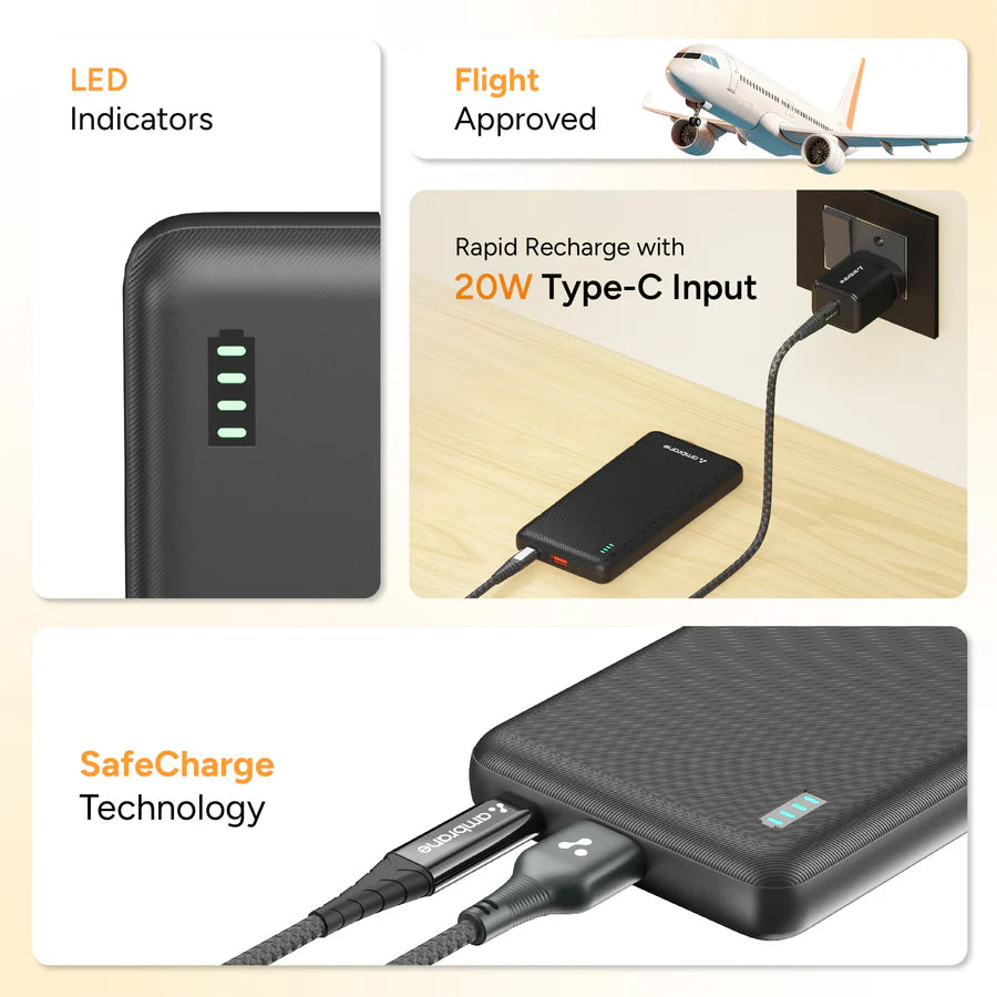 Ambrane Xtreme 10K Power Bank