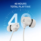 boAt Rockerz Zen ANC Bluetooth Wireless Headphones (Ivory White)